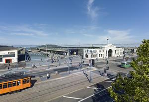 View from the Embarcadero - Photo Credit: Photo by Bruce Damonte
