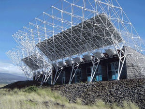 This photo shows HGEC from the northwest, offering a good view of the photovoltaic arrays. - Photo Credit: Ferraro Choi