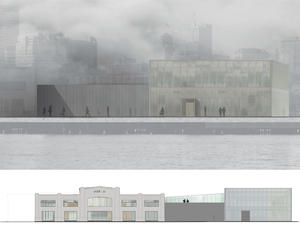 Conceptual Design Elevations of Pier 15/Observatory - Photo Credit: EHDD