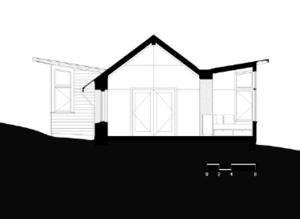 The house's section is shown in this drawing. - Photo Credit: Henry Siegel