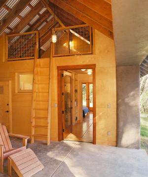 This photograph shows the versatile dogtrot space. - Photo Credit: JD Peterson