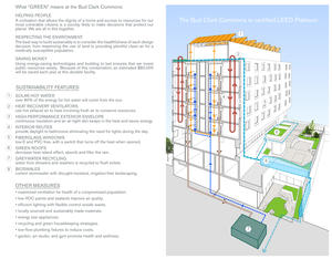 Overview of Bud Clark Common's sustainable features and innovations. - Photo Credit: Holst Architecture
