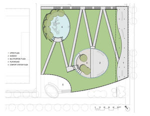 Roof plan - Photo Credit: Kiss + Cathcart, Architects © New York City, NYC Parks