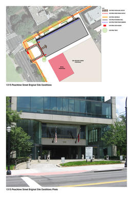 1315 Peachtree Street Existing Conditions - Photo Credit: Perkins+Will