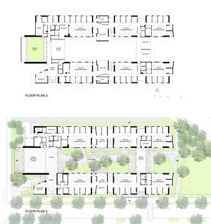 Ground and Second Floor Plans - Photo Credit: EHDD