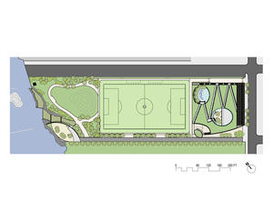 Site Plan - Photo Credit: Kiss + Cathcart, Architects © New York City, NYC Parks