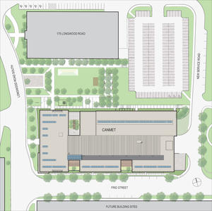 Site Plan - Photo Credit: Diamond Schmitt Architects