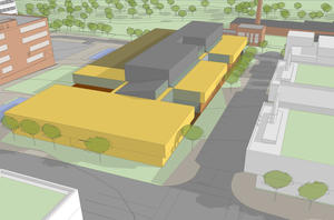 Massing Model - Photo Credit: Diamond Schmitt Architects