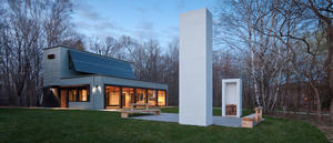 Classroom Building and Outdoor Terrace - Photo Credit: Paul Crosbby