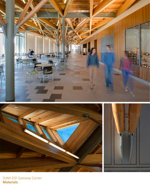 FSC-certified wood, 8 species - Photo Credit: David Lamb Photography