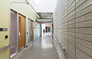 Corridors -Concrete Block - Photo Credit: Peter A. Sellar