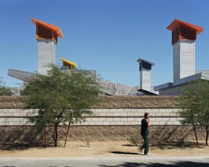 This photo shows the cooling towers as seen from west. - Photo Credit: Tom Bonner