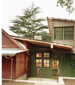 The back porch is shown in this photograph. - Photo Credit: Ed Caldwell