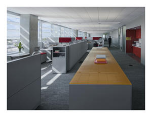 Open flexible office environment - Photo Credit: Bill Timmerman