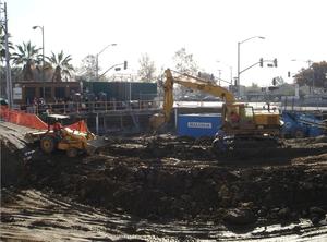 This photo shows the site early in the construction process. - Photo Credit: Marshall Horsley, Branagh Construction, Inc.