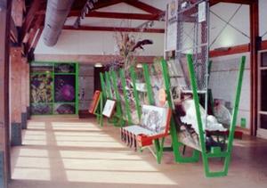 In this photo, an interpretive area is effectively daylit by tall windows and light interior colors. - Photo Credit: Susan Maxman & Partners