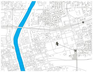 Des Moines Map - Photo Credit: BNIM