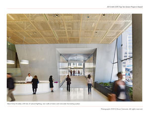 Main Entry & Lobby - Photo Credit: Photographs ©2012 Bruce Damonte. All rights reserved.