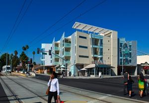 This photo provides a good overview of the project. - Photo Credit: Bernard Andre