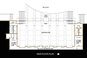 These drawings show the project's main floor plan. - Photo Credit: Doug Mikko