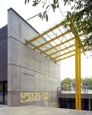 In this photograph, high-fly-ash concrete is used without a secondary finish. - Photo Credit: Steven Keating