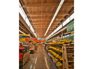 Daylight is used to provide a pleasant shopping experience, encouraging customers to spend more time in the store - Photo Credit: Ray Briggs