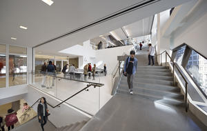 Interactive Spaces Encourage Interdisciplinary Collaboration Between Students and Faculty - Photo Credit: Photo © James Ewing