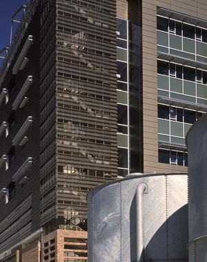 The cisterns in this photo are used to store collected rainwater. - Photo Credit: Hester + Hardaway