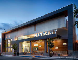 Street View at Dusk - Photo Credit: Wakely
