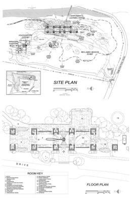 These drawings show the site plan, the context plan, and the floor plan. - Photo Credit: Jackson & McElhaney Architects