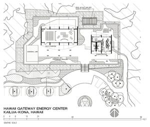Spaces in HGEC, shown in this floor plan drawing, are designed to be flexible and allow for future uses. - Photo Credit: Ferraro Choi