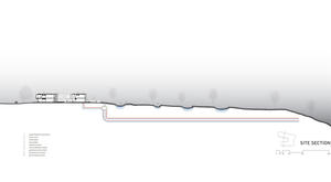 Site Section - Photo Credit: BNIM