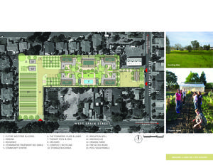 Site Plan for Sweetwater Spectrum Community & Farm - Photo Credit: LMS Architects + Deirdre Sheerin