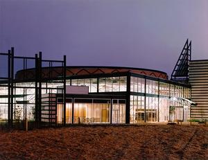 Natural daylight harvesting was one of the many sustainable design elements incorporated into the Prince Street Technologies facility in Cartersville, Georgia by architects Thompson, Ventulett, Stainback and Associates. - Photo Credit: TVS & Associates
