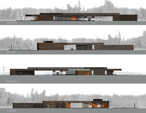 Elevations - Photo Credit: Julie Snow Architects, Inc.