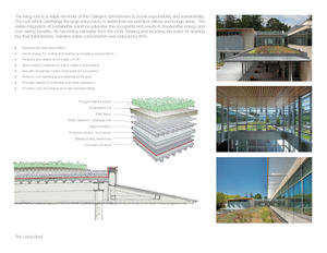 The diagram depicts the integration of rainwater and greywater in the house and landscape. - Photo Credit: Ken McCown; Design Team