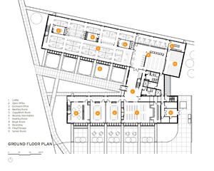 Floor Plan - Photo Credit: BNIM