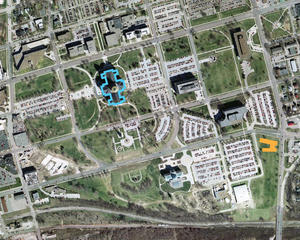 Located within the Iowa Capitol Complex in Des Moines, Iowa - Photo Credit: BNIM